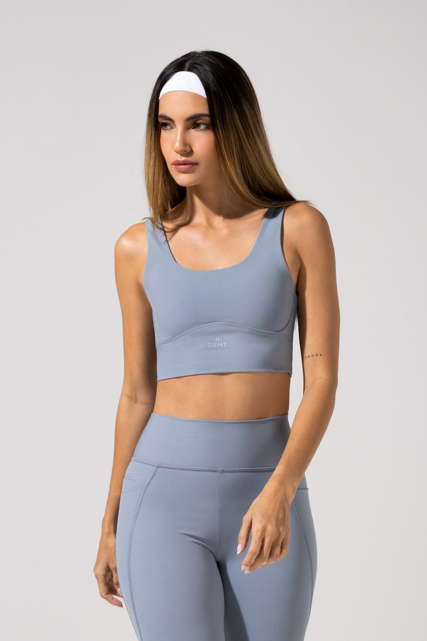 Top Onda azul niebla